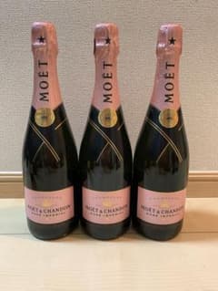 新品☆モエシャンドン ロゼ 750ml 3本セットのサムネイル