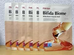 新品未開封　魔女工場　マニョ　ビフィダバイオームアンプルマスク　６枚セットのサムネイル