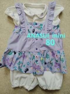 新品同様　ANA SUI mini 　ロンパース 80cm　アナスイミニのサムネイル