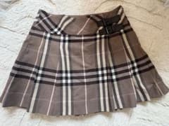〈希少〉Burberry ノバチェック ミニスカート プリーツのサムネイル