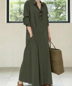 SHEIN シャツ　ワンピース　Lのサムネイル
