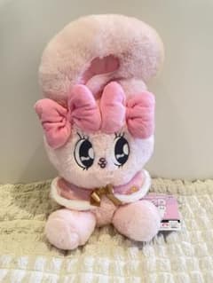 エスターバニー ウィンターケープBIGぬいぐるみ　ピンク