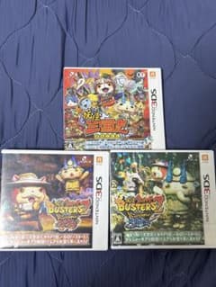 【最終値下げ】妖怪ウォッチ 3DS ソフト 3本セットのサムネイル