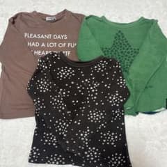120cm男の子 長袖Tシャツ 3枚セットBREEZE F.O.KIDSのサムネイル