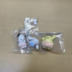 サンリオ　かぼちゃパンツフィギュア　シナモン、ポチャッコ、ポムポムプリンのサムネイル
