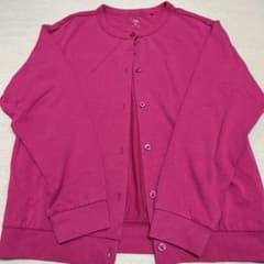 UNIQLO カーディガン ピンク 140cmのサムネイル
