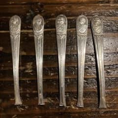 歴代アメリカ大統領　ヴィンテージスプーン　クラフト用　カット済　14本まとめ売り 歴代アメリカ大統領 ヴィンテージスプーン クラフト用 カット済 14本