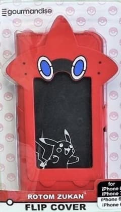 ポケットモンスター iPhone 8/7/6s/6対応 フリップカバーロトム図鑑のサムネイル