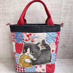 ❤️専用になります❤️コヤンイサムチョン　刺繍リボンパッチワーク トートバッグ パッチワーク＊トートバッグ＊コヤンイサムチョン - メルカリ