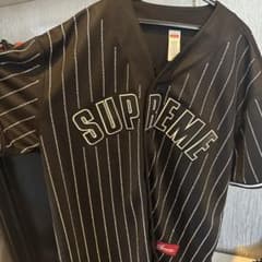 Supreme ベースボールシャツ Lサイズ 22番 - メルカリ