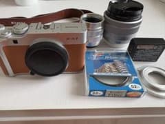 富士フィルムFUJIFILM ミラーレス一眼カメラレンズキット キャメルX-A7
