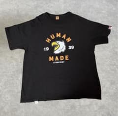 格安　HUMAN MADE イーグル プリント Tシャツ ブラック