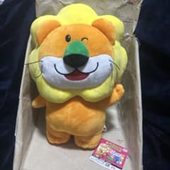 たべっ子どうぶつ THE MOVIE　ビスケット　BIG ぬいぐるみ　ライオン