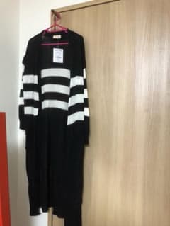 ロングカーディガン新品ANAP美品。のサムネイル