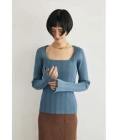 【M_】TIGHT RIB KNIT トップスのサムネイル