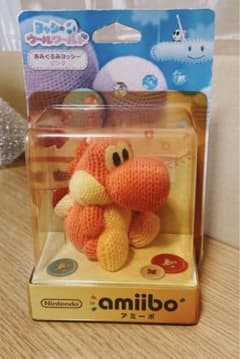 【新品/未開封】amiibo あみぐるみヨッシー ピンクのサムネイル