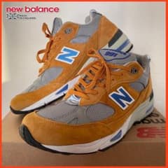 【レア品】NEW BALANCE ニューバランス 991 イエロー/ブルーのサムネイル