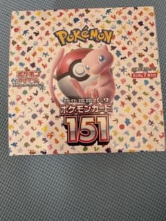ポケモンカード151 未開封BOX シュリンク付きのサムネイル
