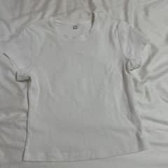 UNIQLO クルーネックTシャツ ホワイト Sのサムネイル