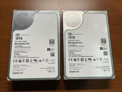 Seagate 10TB HDD BarraCuda Pro 2台セット #6のサムネイル