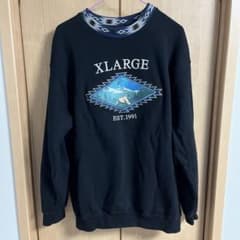 XLARGE ネイティブ柄 クルーネック スウェットのサムネイル