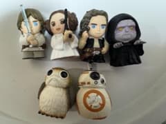 スター・ウォーズ ソフビパペット ミニフィギュア 6体セット - メルカリ