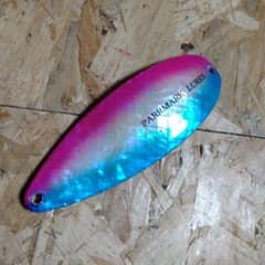 2162 アキアジ ルアー スプーン サケ 鮭釣り サーモン 夜光 グロー