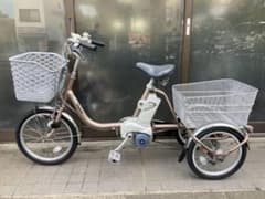 中古電動自転車パナソニック カロヤカライフEB 3輪三輪ゴールド横浜№6986 中古電動自転車パナソニック カロヤカライフEB 3輪三輪ゴールド横浜