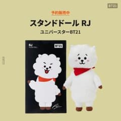 BTS BT21 RJ 진 JIN 스탠딩 인형 스탠드 봉제 인형