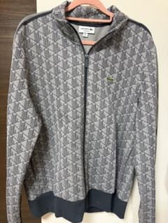 LACOSTE 総柄 ジップアップ ジャージのサムネイル