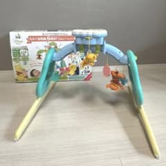 【美品】 くまのプーさん えらべる回転6WAY ジム　プーメリーのサムネイル