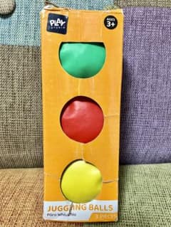 ☆未使用☆ PLAY STUDIO ジャグリングボール 3個入りのサムネイル