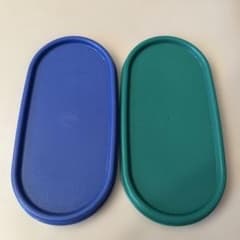 タッパーウエア MM楕円 だ円 だえん シール ふた2枚セット - メルカリ