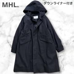 美品 マーガレットハウエル 3way モッズコート ライナー付き S ブラック 美品 マーガレットハウエル 3way モッズコート ライナー付き S