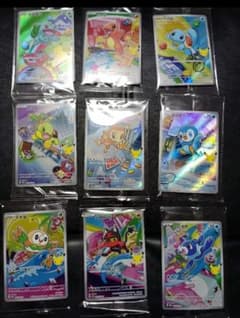 ポケカ中国語版 30周年記念 オリジナルパートナー特別イラストカード