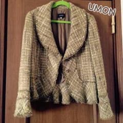 USED PASSIONE ツイード フリルジャケットのサムネイル
