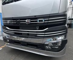 メッキ仕様 FUSO 17 スーパーグレート グリルステッカー ※画像は 