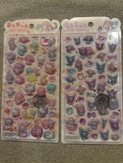 うるちゅる　Sanrio ポップシール 2枚セットのサムネイル