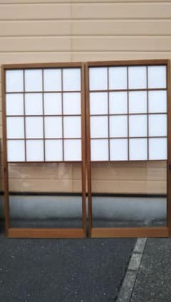 雪見障子　二枚セットのサムネイル