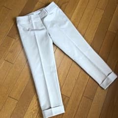 【美品】エムプルミエ クロップドパンツ 34のサムネイル