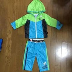 Rin Rin様♡ ベビー  レイン ジャンパー  ズボン  ミッキー  90のサムネイル