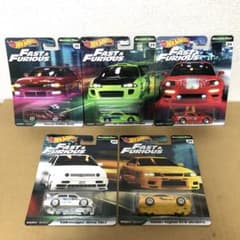 ホットウィール ワイルドスピード 5台セット Original fast ホットウィール ワイルドスピード 5台セット Original fast