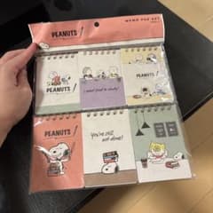 ユニバ　スヌーピーメモ帳のサムネイル