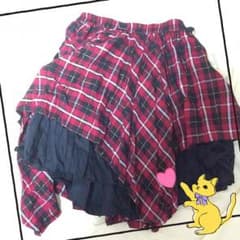 【putumayo】二枚重ね変形スカートのサムネイル