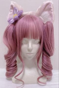 コスプレ　ウィッグ　ピンク　Dハロ　ハロウィン　リーナベルのサムネイル