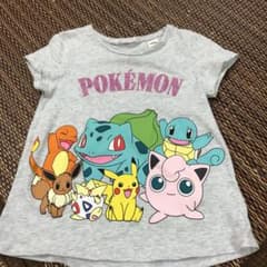 H&M キッズポケモンTシャツ　110センチのサムネイル