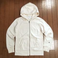 Champion REVERSE WEAVE ジップアップパーカー ホワイトのサムネイル