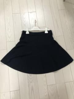 TAHARI ミニスカート ニット フレアスカート ネイビー M-Lサイズのサムネイル