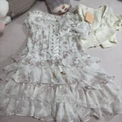 LIZ LISA 花柄レースアップ セットアップのサムネイル