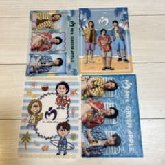 Mrs. GREEN APPLE 비주얼 보드 총 4 종류